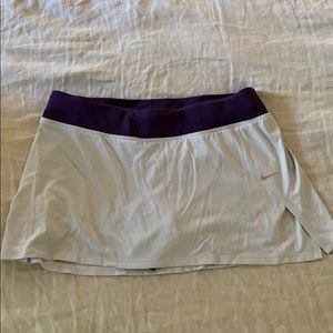 Grey nike tennis skirt